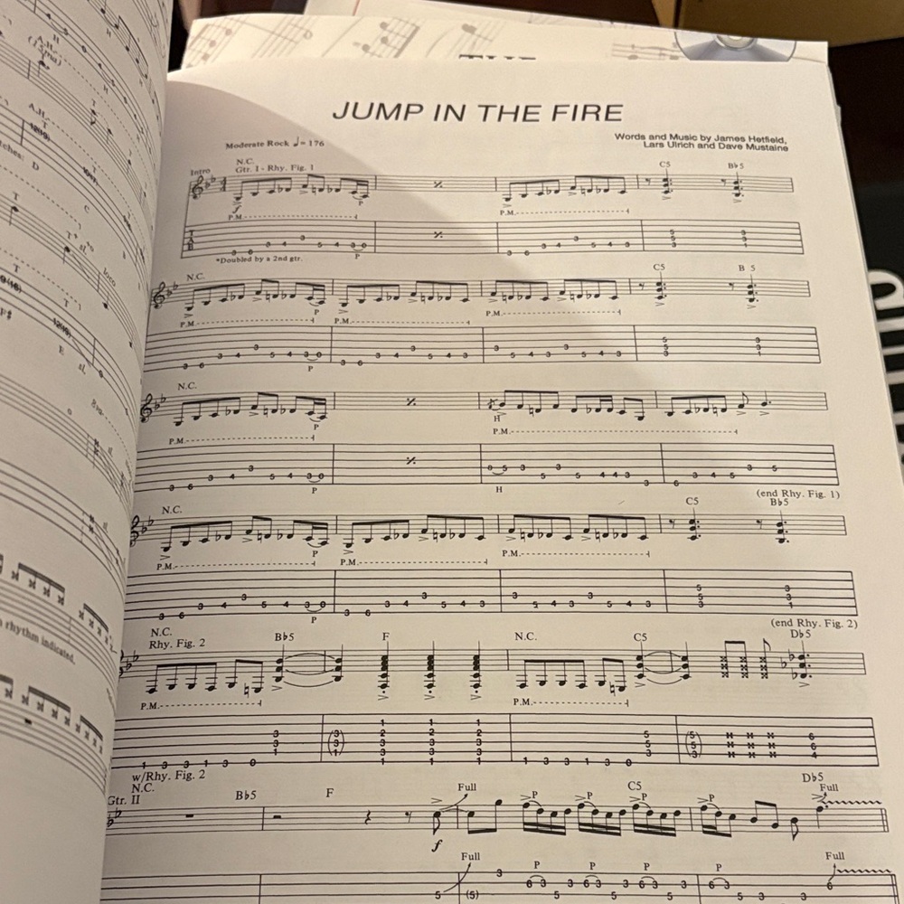 Metallica Kill 'Em All Guitar Tab Book - Picture 2 of 3
